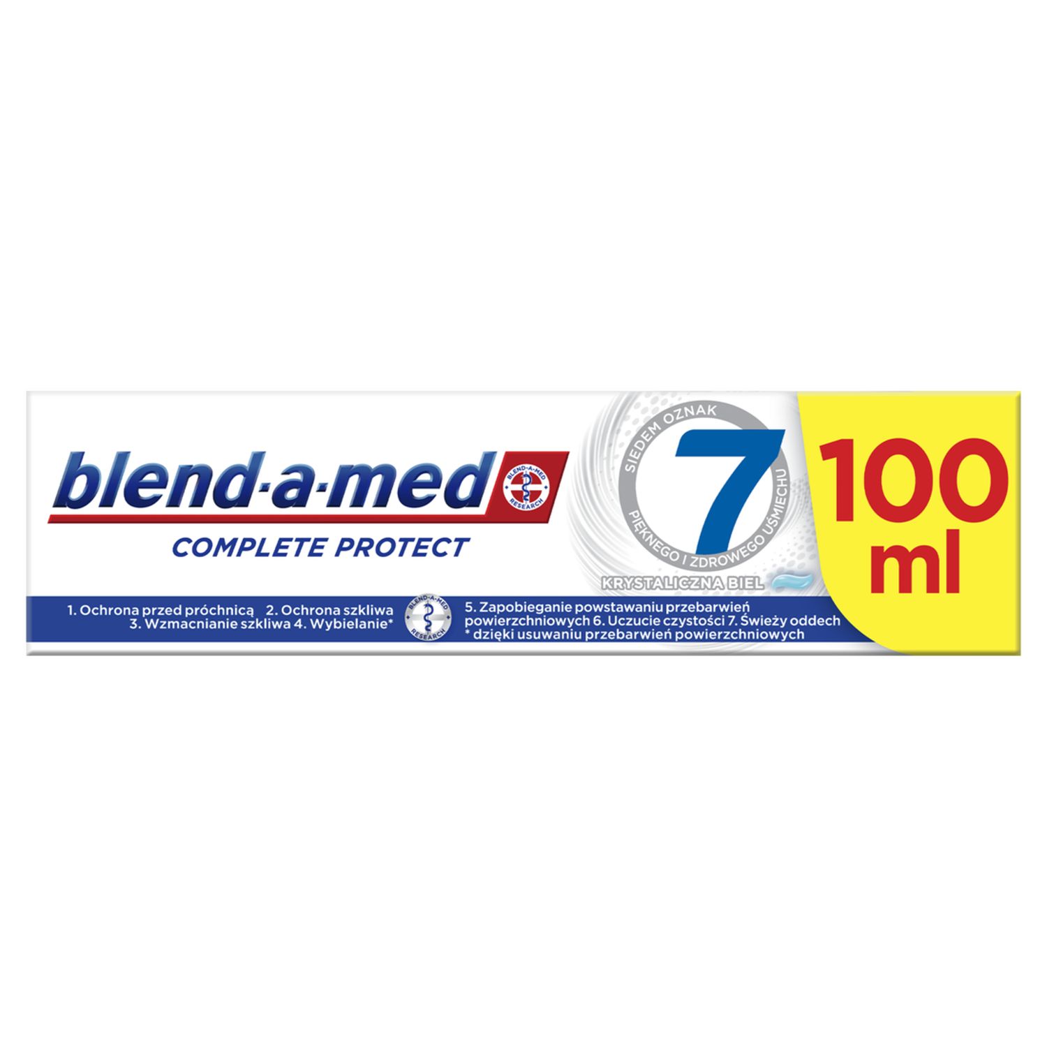 Зубная паста Blend-a-med Complete Protect 7 Кристальная белизна 100 мл - фото 3