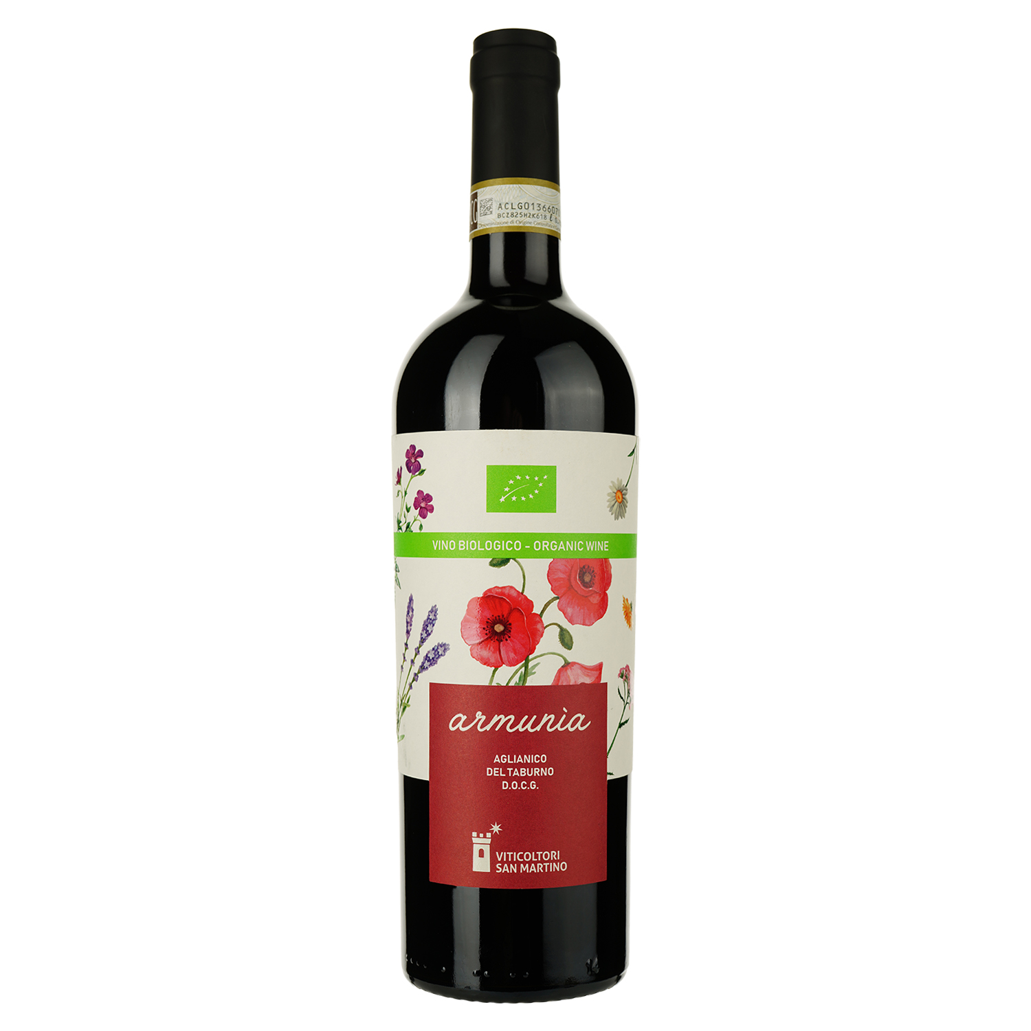 Вино Solopaca Armunia Aglianico Del Tab червоне сухе 0.75 л - фото 1
