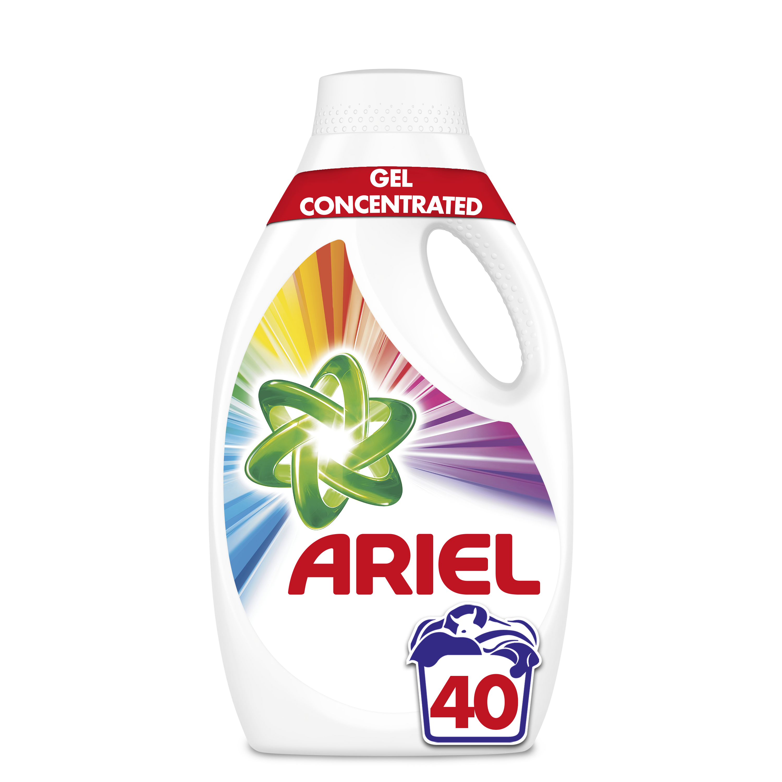 Гель для стирки Ariel (Ариэль) Color 2, для белых и цветных тканей, 2,2 л - фото 1