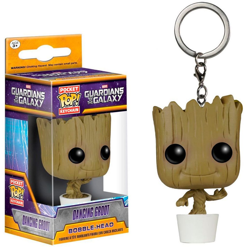 Игровая фигурка с клипсой Funko Pop Стражи Галактики Танцующий Грут (6715) - фото 2