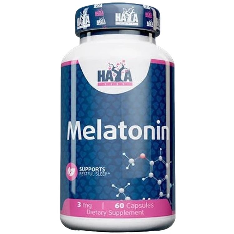 Мелатонін Haya Labs Melatonin 3 мг 60 капсул - фото 1