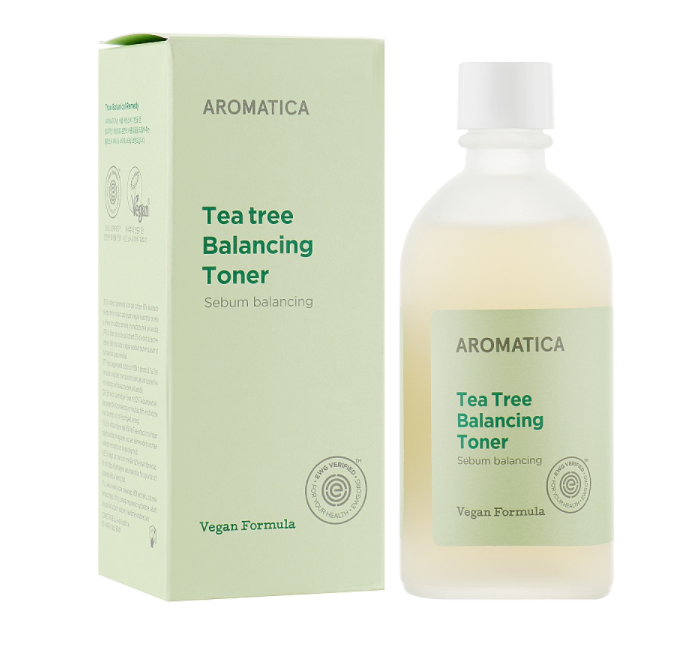 Тонік для обличчя Aromatica, що балансує з екстрактом чайного дерева, 200 мл (871326) - фото 1