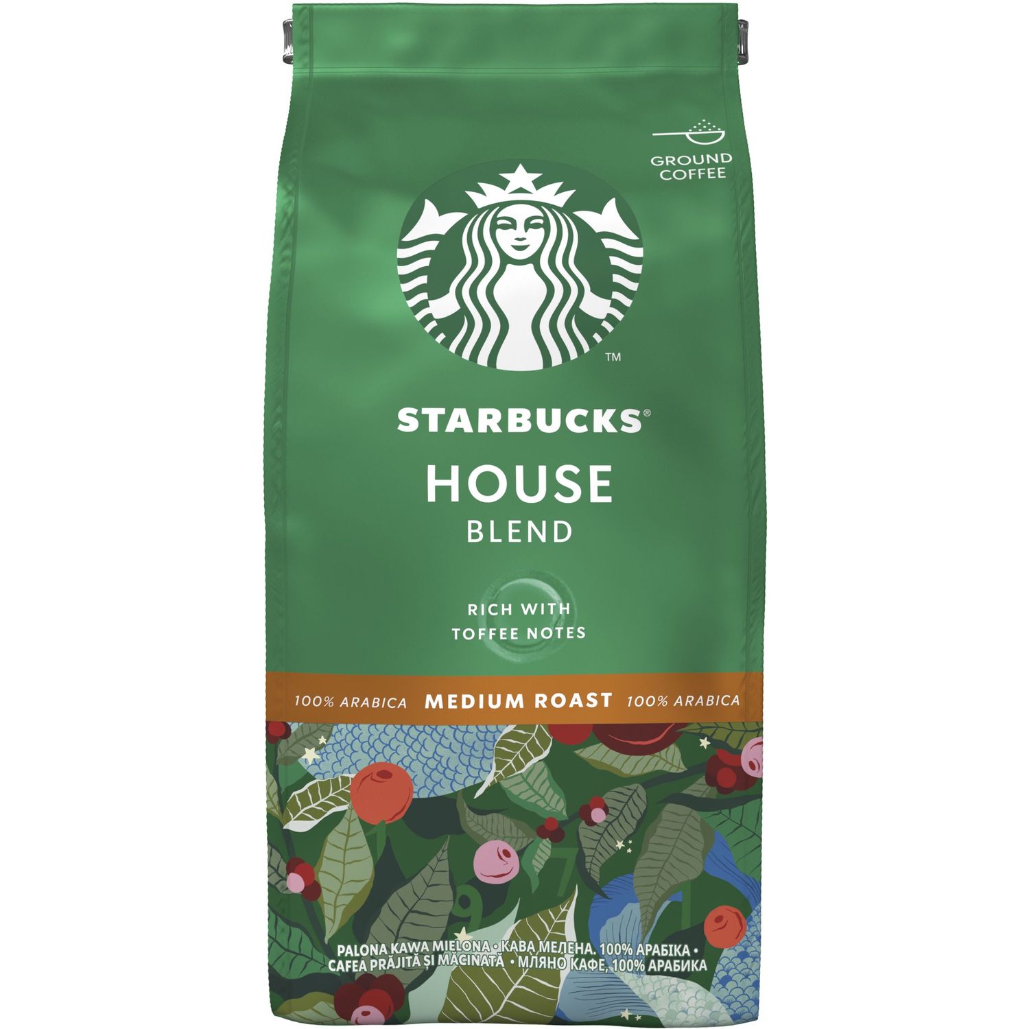 Кава мелена Starbucks House Blend арабіка 200 г - фото 1