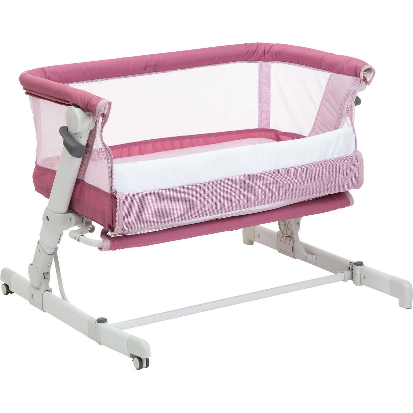 Детская кроватка Chicco Next2Me Pop Up, розовый (79299.20) - фото 1