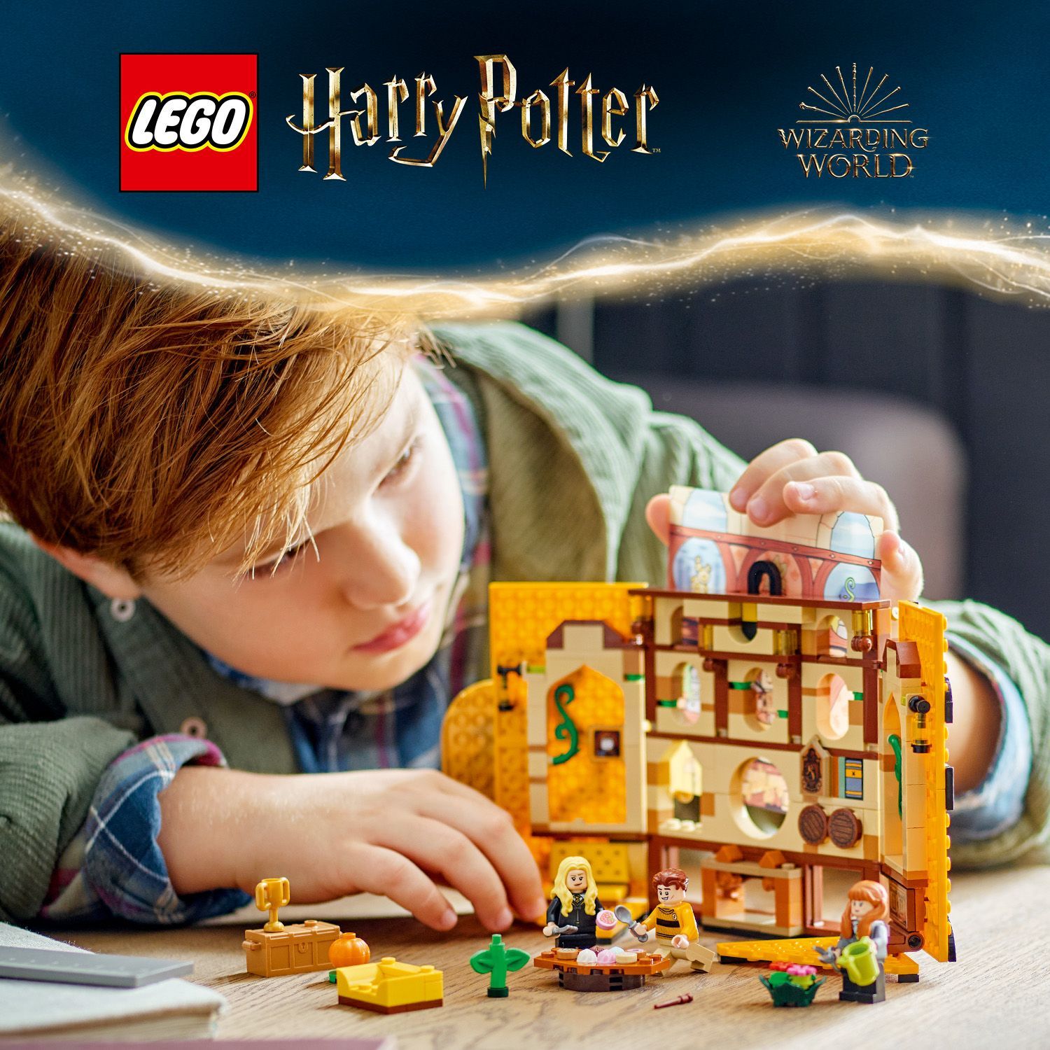 Конструктор LEGO Harry Potter Прапор гуртожитку Гафелпаф, 313 деталей (76412) - фото 10