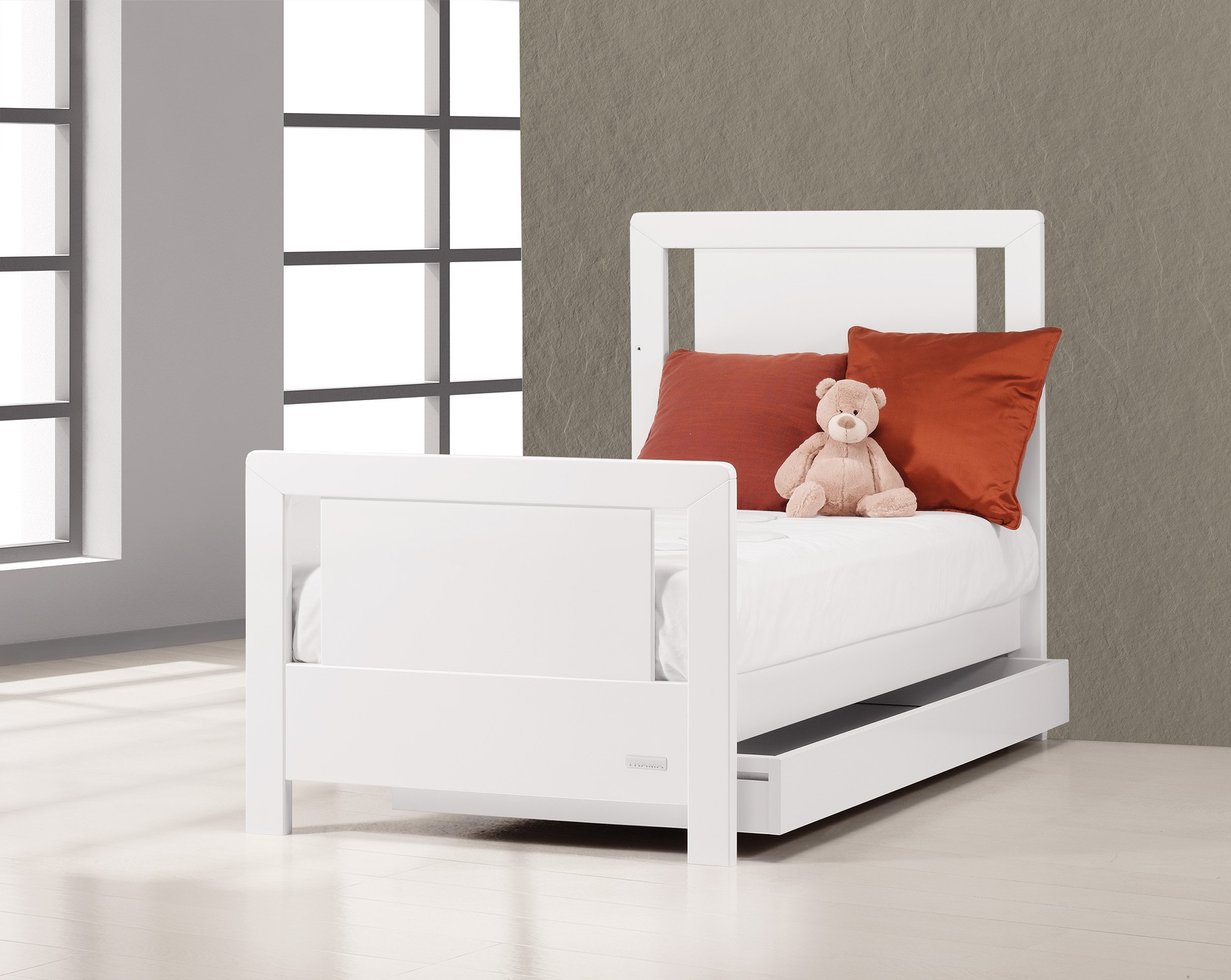 Дитяче ліжко Trama Inova Matt White 2 в 1, білий (8312626) - фото 2