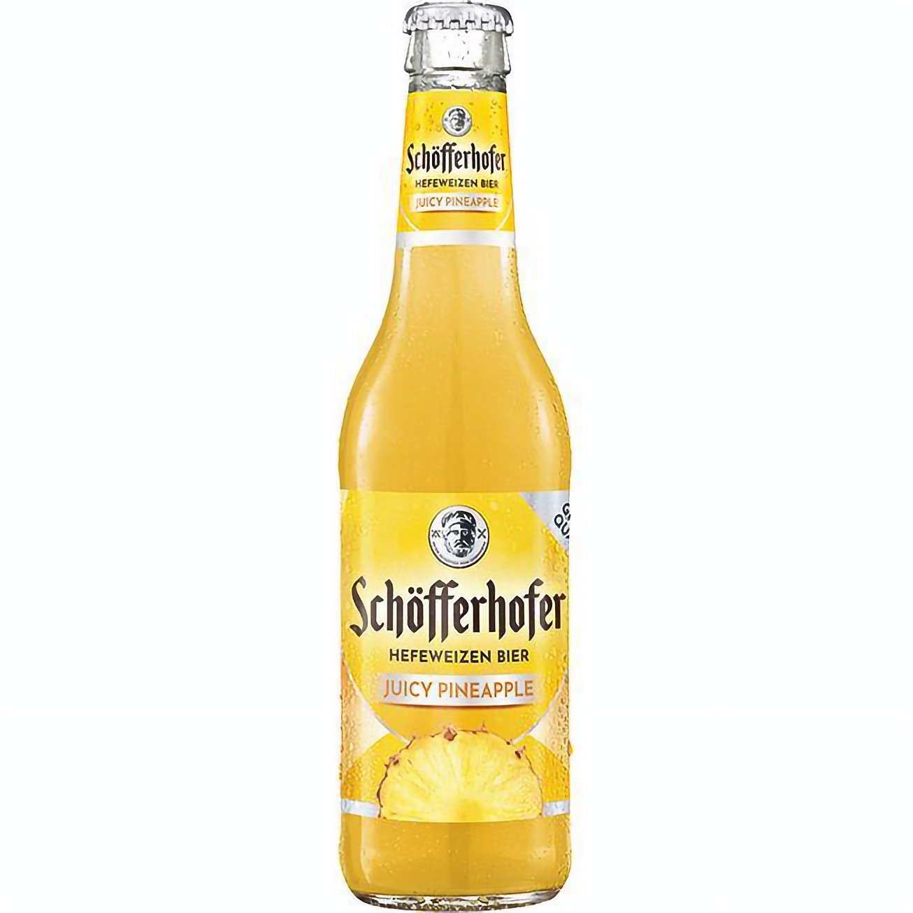 Пиво с соком Schofferhofer Juicy Pineapple светлое 2.5% 0.33 л - фото 1
