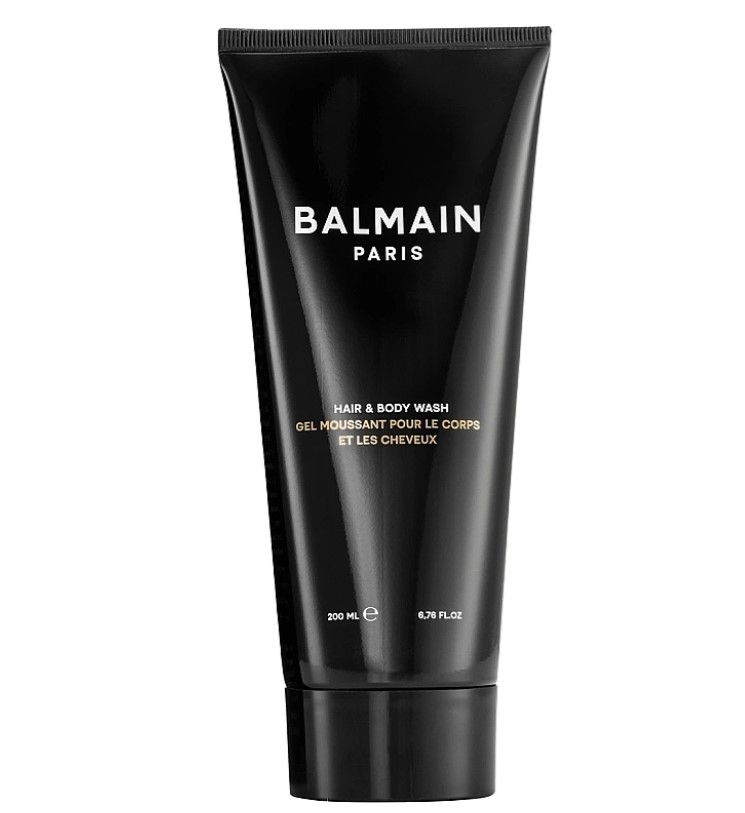 Набір для чоловіків Balmain Signature Men't Giftset (Beard Oil, Hair & Body Wash, Scalp scrub) - фото 2