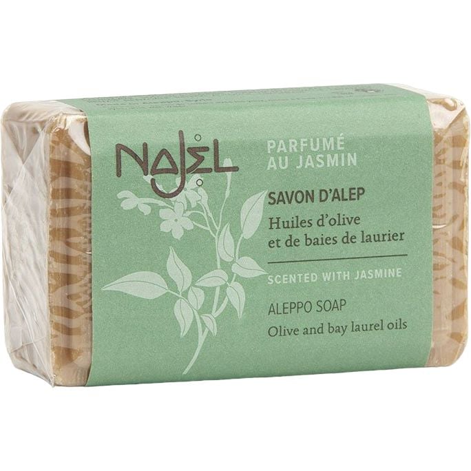 Алеппское мыло Najel Aleppo Soap Scented With Jasmine с жасмином 100 г - фото 1