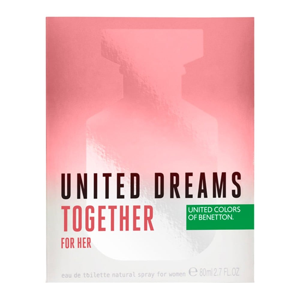 Туалетная вода United Colors of Benetton United Dreams Together For Her, 80 мл (65156780) - фото 3