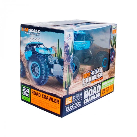 Машинка на радиоуправлении Sulong Toys Off-Road Crawler Super Sport 1:18 синий (SL-001RHB) - фото 9
