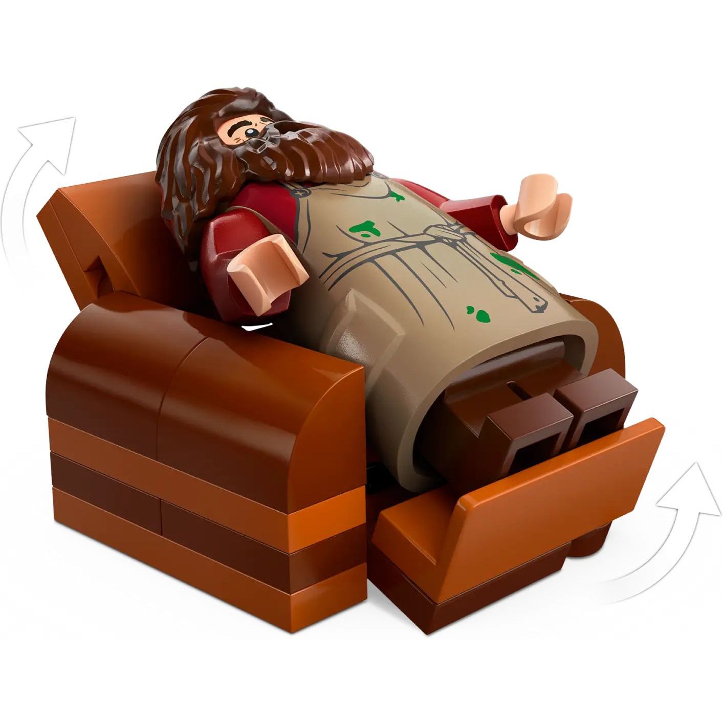 Конструктор LEGO Harry Potter Хатинка Геґріда: Несподівані гості 896 деталей (76428) - фото 6