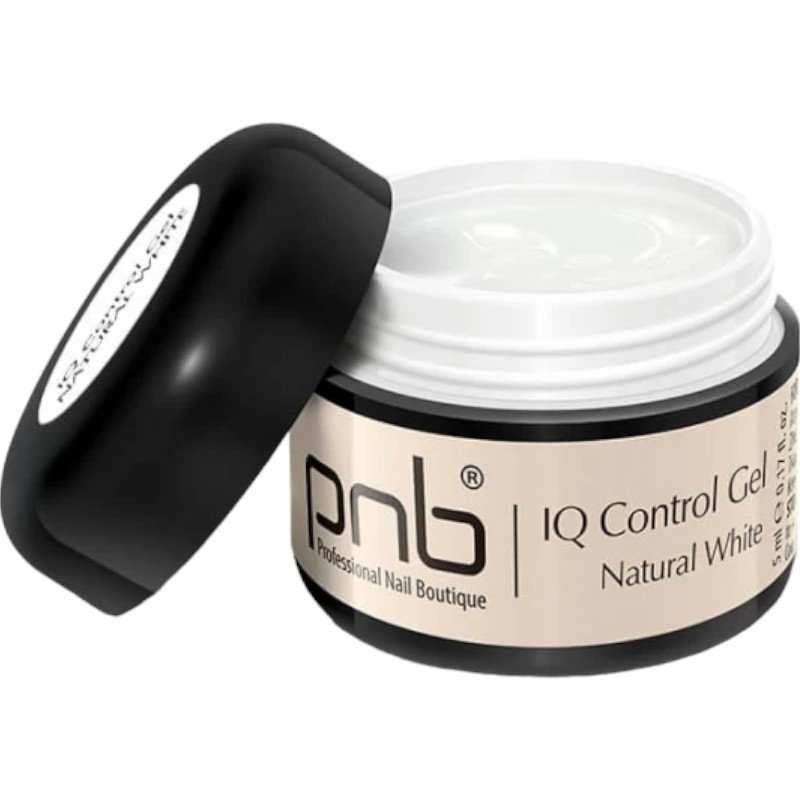 Гель PNB UV/LED IQ Control Gel Natural White 5 мл - фото 1