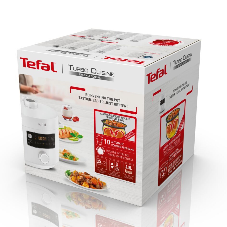 Мультиварка-скороварка Tefal Turbo Cuisine (CY754130) - фото 3