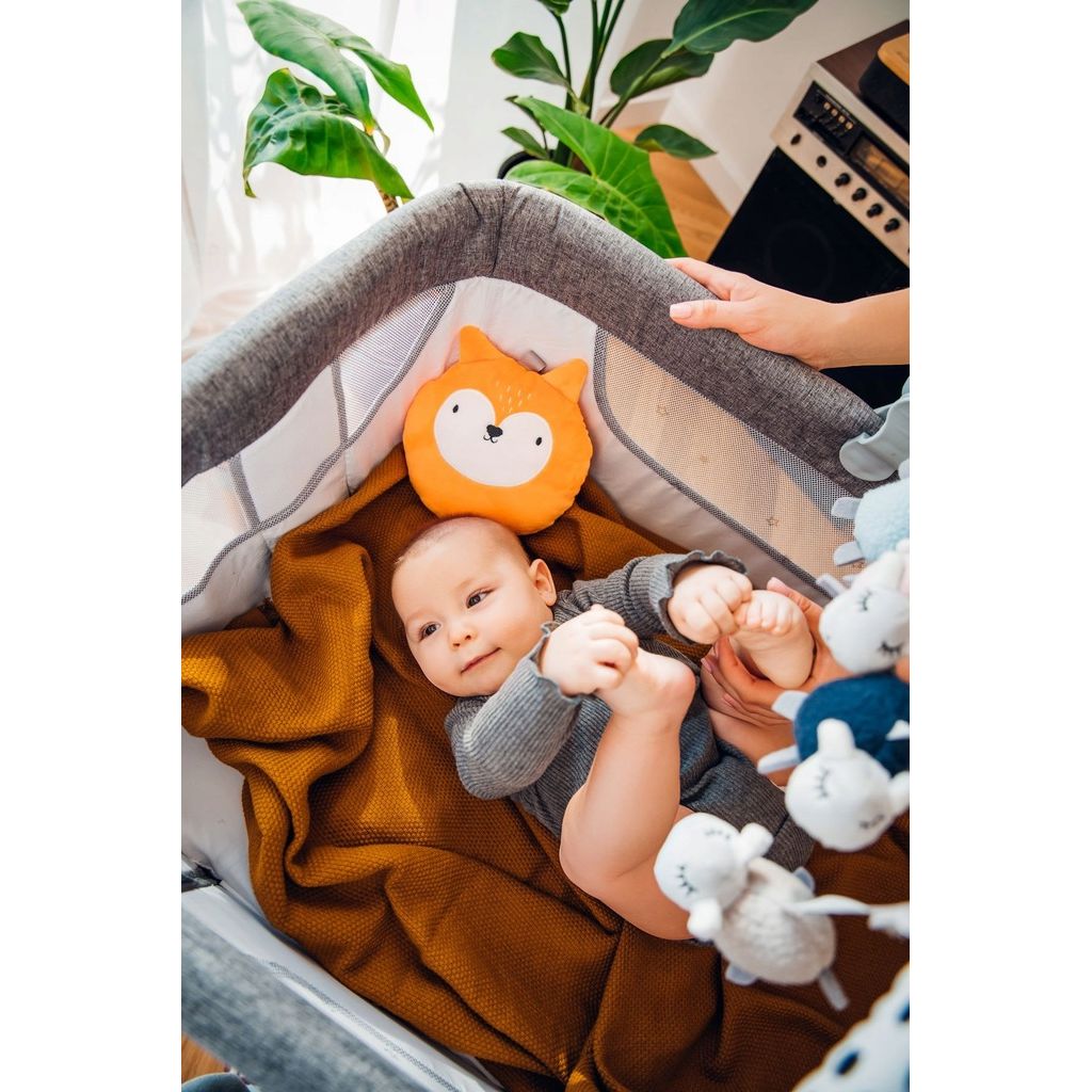 Детская подвесная игрушка MoMi Lulu Fox, оранжевая (AKCE00012) - фото 7