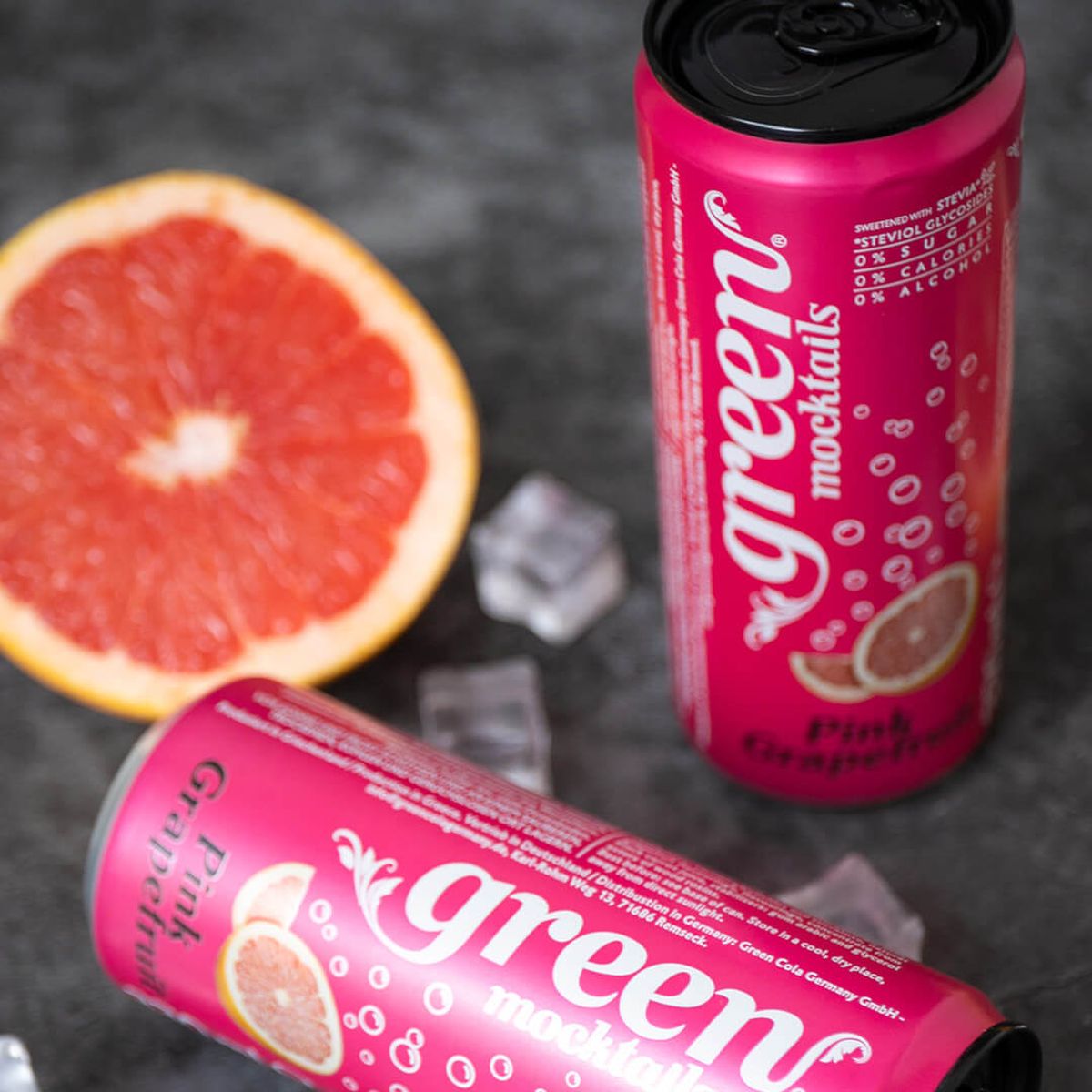 Напиток Green Mocktails Pink Grapefruit безалкогольный 330 мл (896128) - фото 5