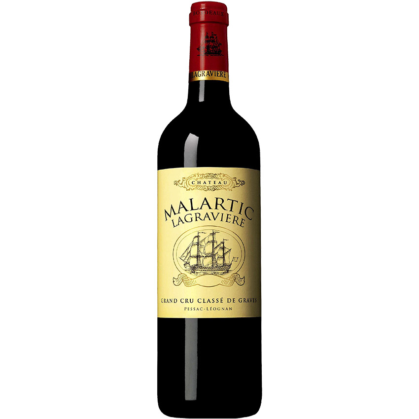 Chateau Malartic-Lagraviere Rouge Pessac-Leognan Grand Cru Classe, красное, сухое, 0,75 л - фото 1