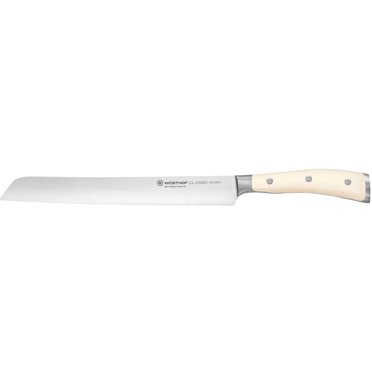 Набір ножей Wuesthof Classic Ikon Creme з блоком 7 предметів (1090470602) - фото 8