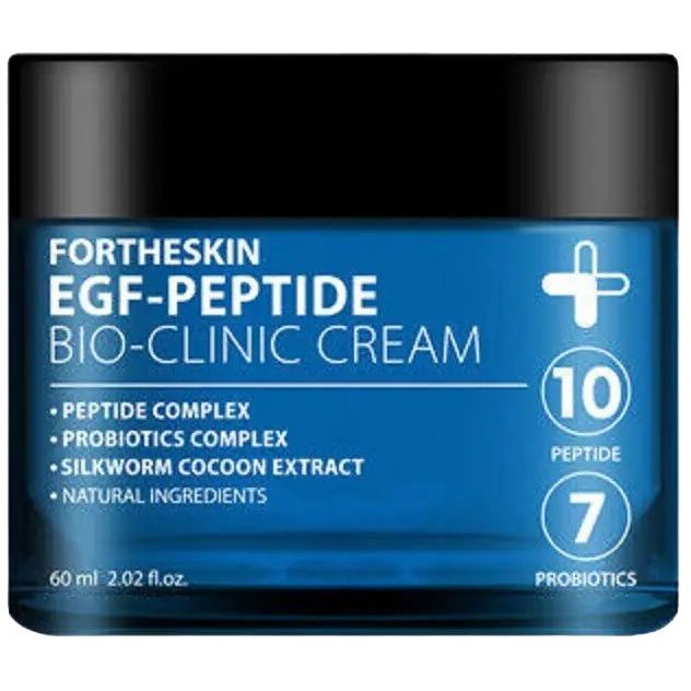 Крем для лица Fortheskin EGF-Peptide Bio-Clinic Cream, антивозрастной, 60 мл - фото 1