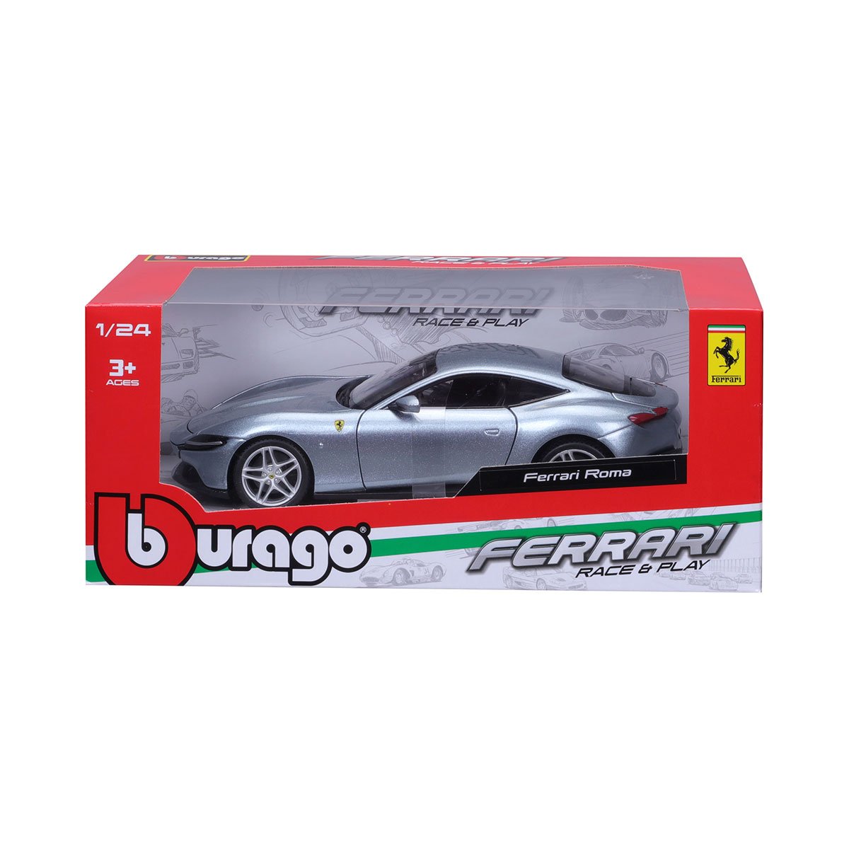 Автомодель Bburago Ferrari Roma 1:24 в ассортименте (18-26029) - фото 10
