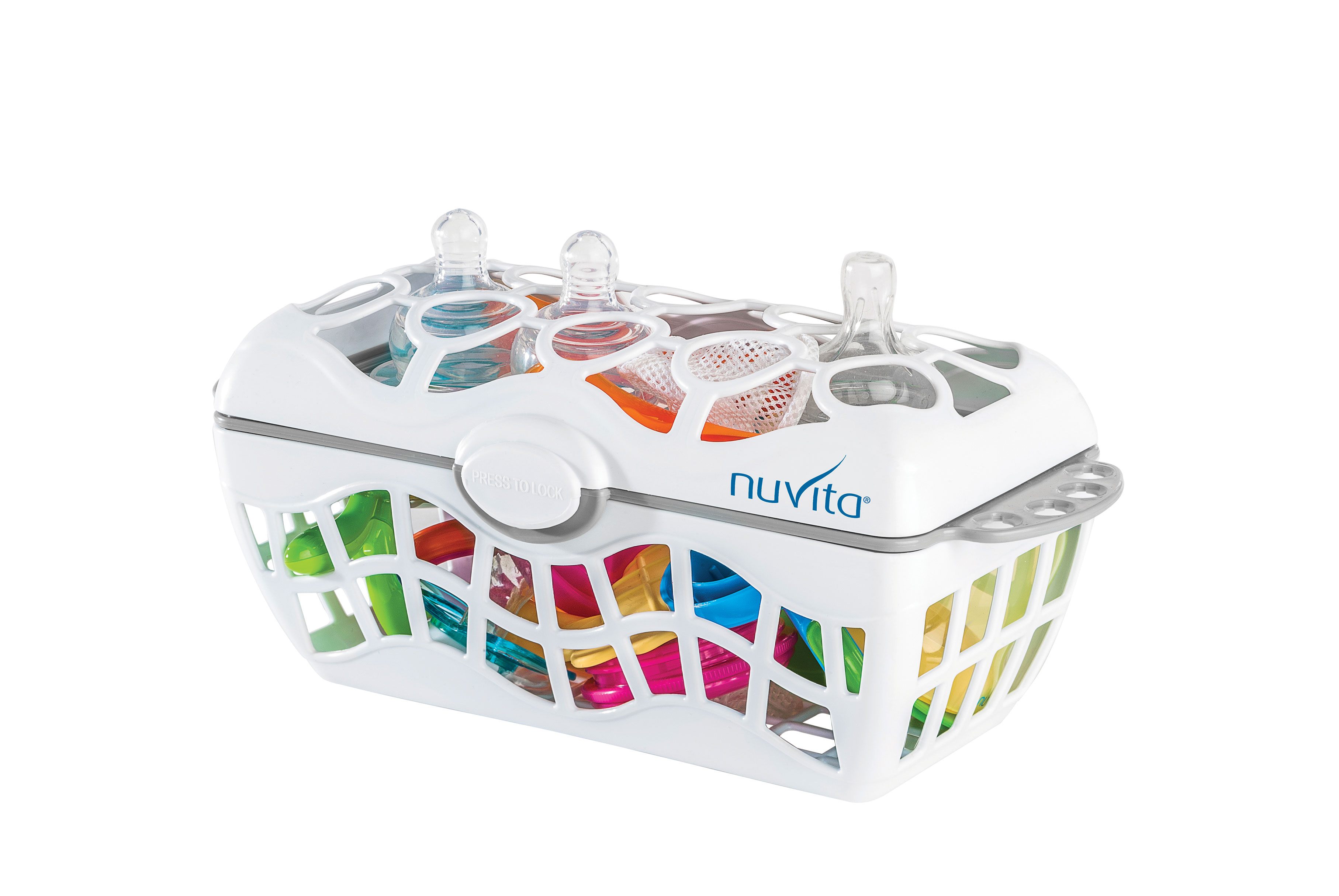 Корзина для очистки бутылочек в посудомоечной машине Nuvita (NV1483) - фото 2