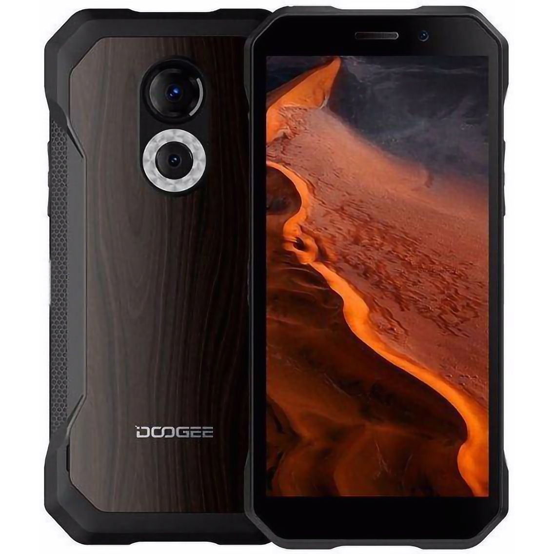 Смартфон Doogee S61 6/64 Gb Global Carbon Fiber - фото 1