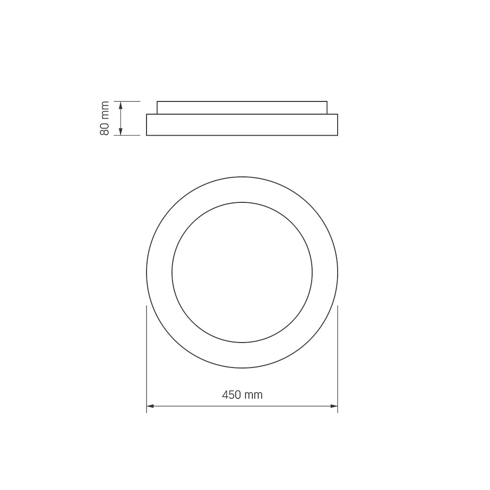 LED світильник Videx EDGE-RC-72W-WHITE (VLE-ERC-72W) - фото 3