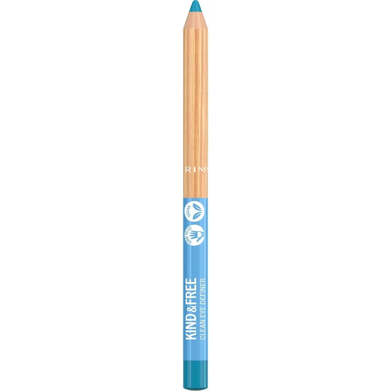 Олівець для очей Rimmel Kind & Free відтінок 006 (Anime Blue) 1.1 г - фото 2