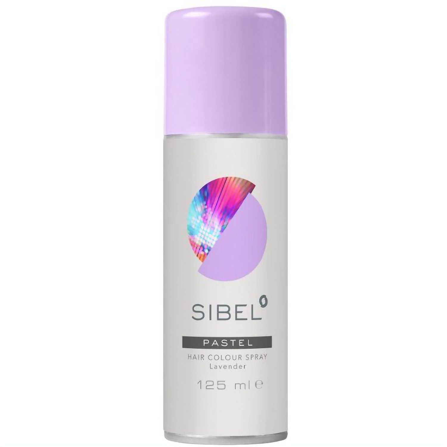 Спрей-краска для волос Sibel Pastel Hair Colour Spray, пастельно-лавандовая, 125 мл - фото 1