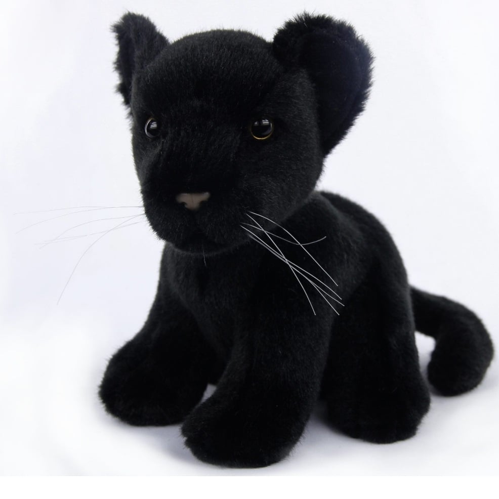 М'яка іграшка Hansa Малюк чорної пантери, 18 см (3426) - фото 2
