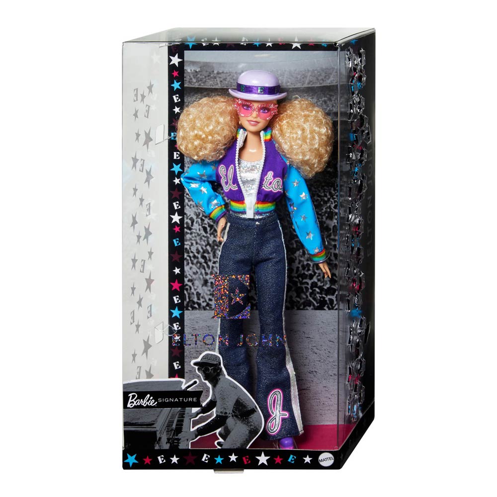 Коллекционная кукла Barbie Элтон Джон (GHT52) - фото 3