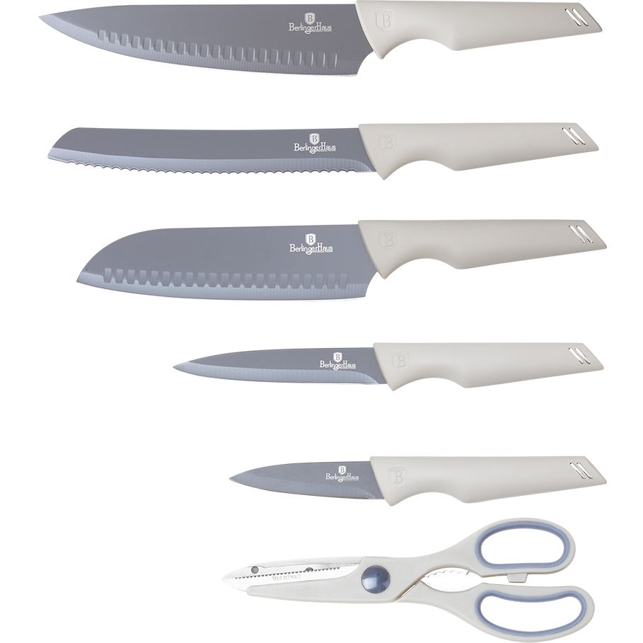 Набор ножей Berlinger Haus Aspen Collection, белый (BH 2841) - фото 2
