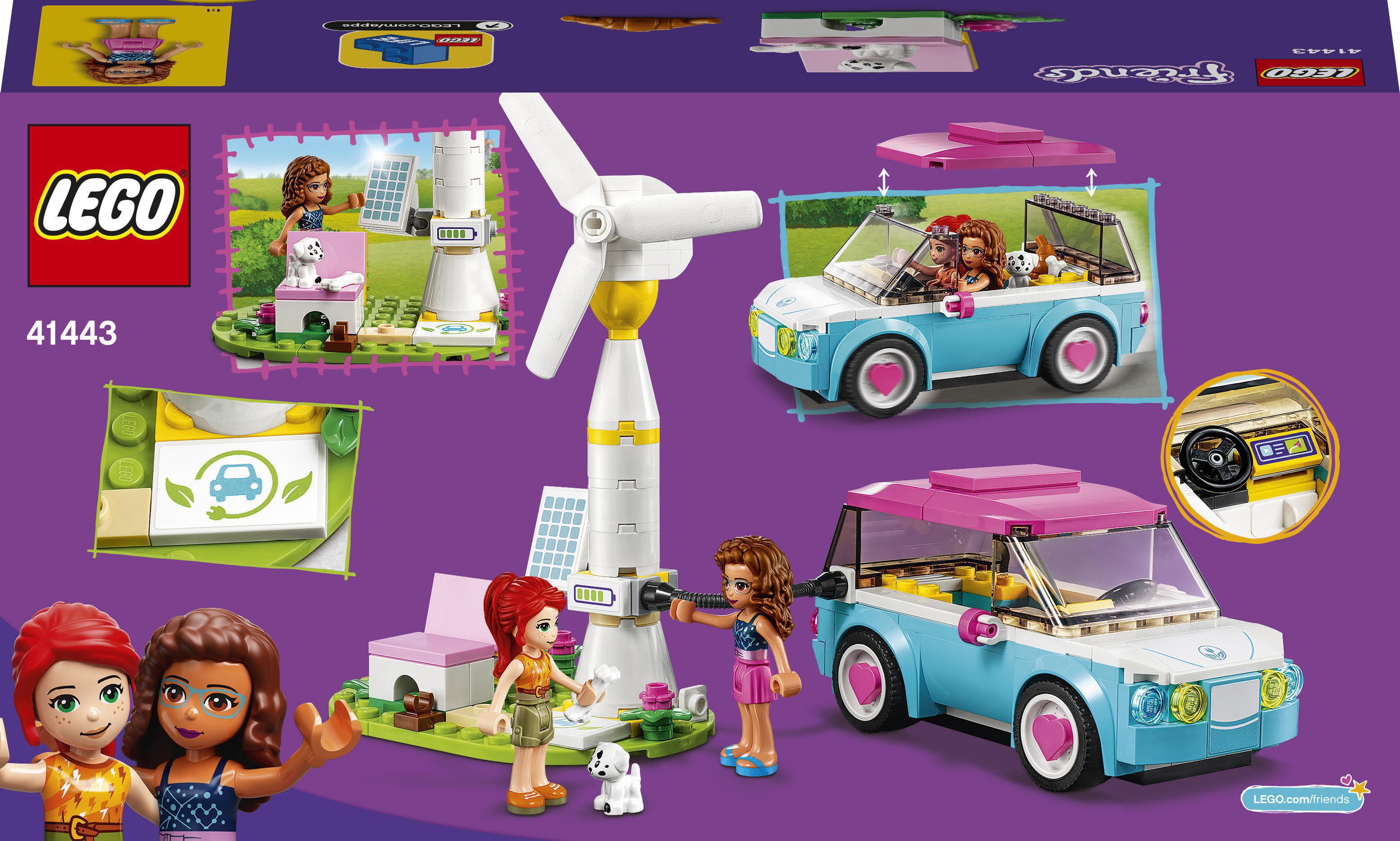 Конструктор LEGO Friends Электромобиль Оливии, 183 детали (41443) - фото 2