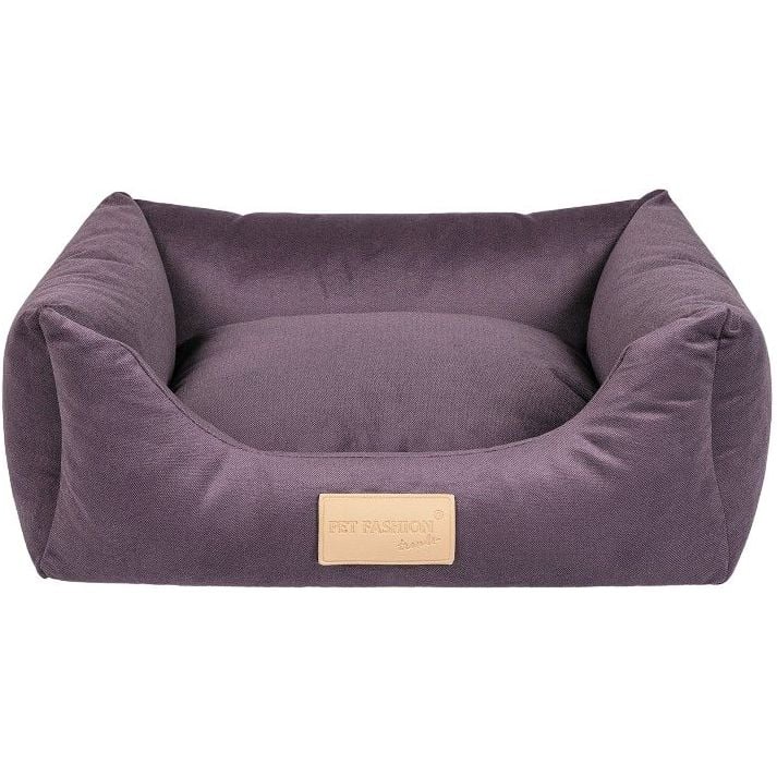 Лежак Pet Fashion Molly №1 52х40х17 см фіолетовий - фото 1