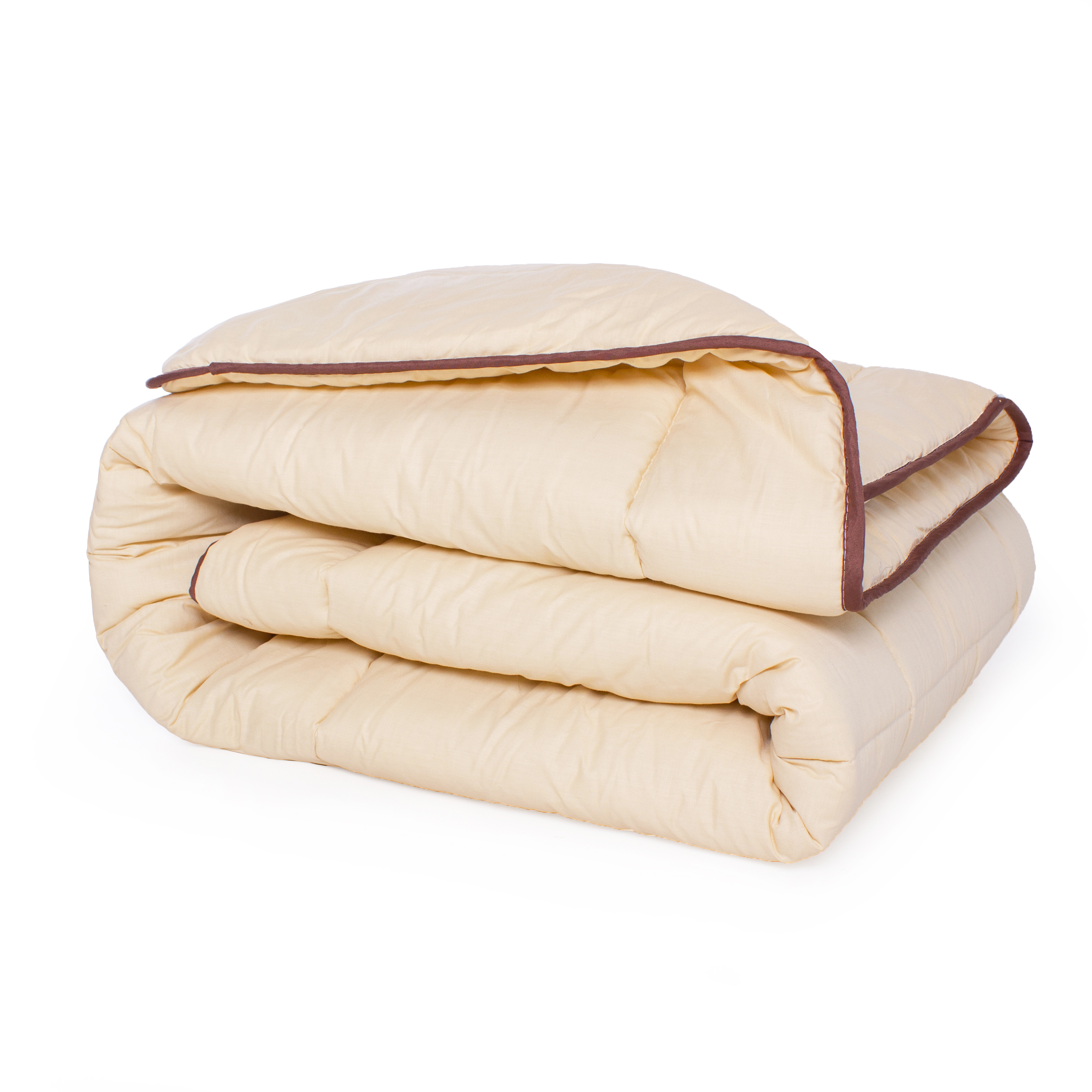 Одеяло шерстяное MirSon Carmela №0335, зимнее, 200x220 см, бежевое - фото 2