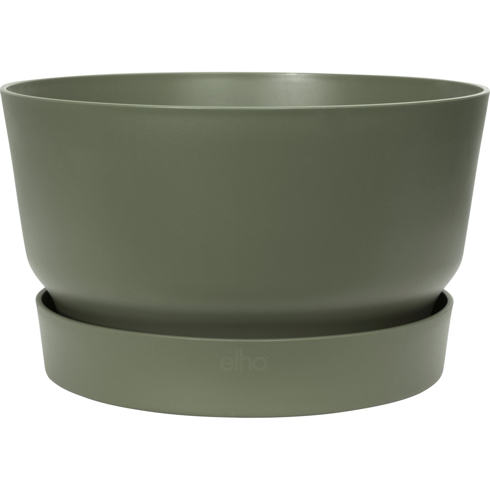 Горшок Elho Greenville Bowl 33 см зеленый (332464) - фото 1