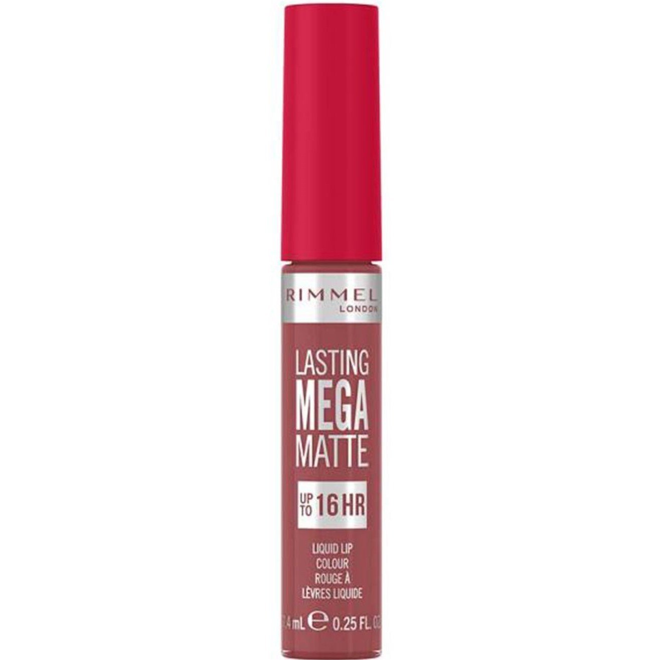 Рідка матова помада для губ Rimmel Lasting Mega Matte відтінок 210 (Rose & Shine) 7.4 мл - фото 1