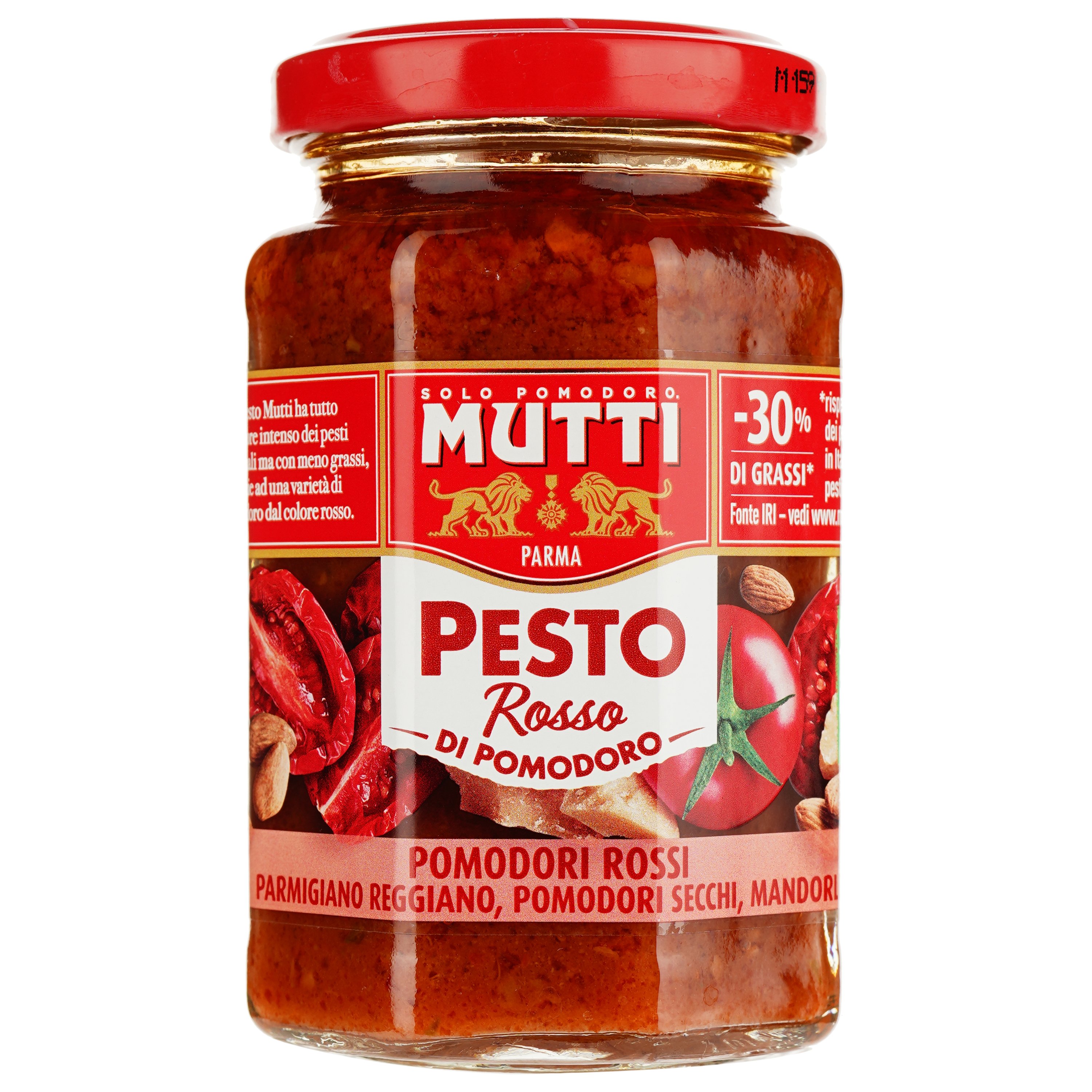 Соус Mutti Песто з червоних томатів ,180 г (850919) - фото 1