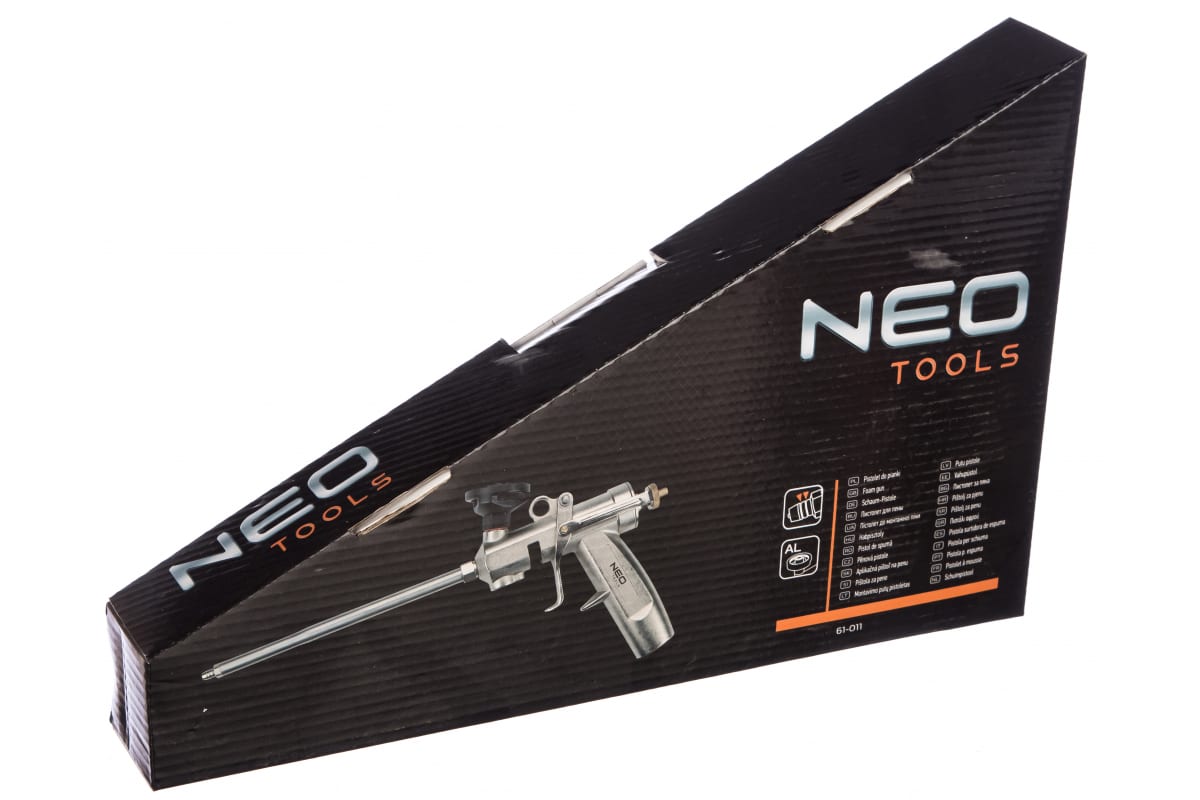 Пістолет для монтажної піни Neo Tools з латунною головкою (61-011) - фото 5