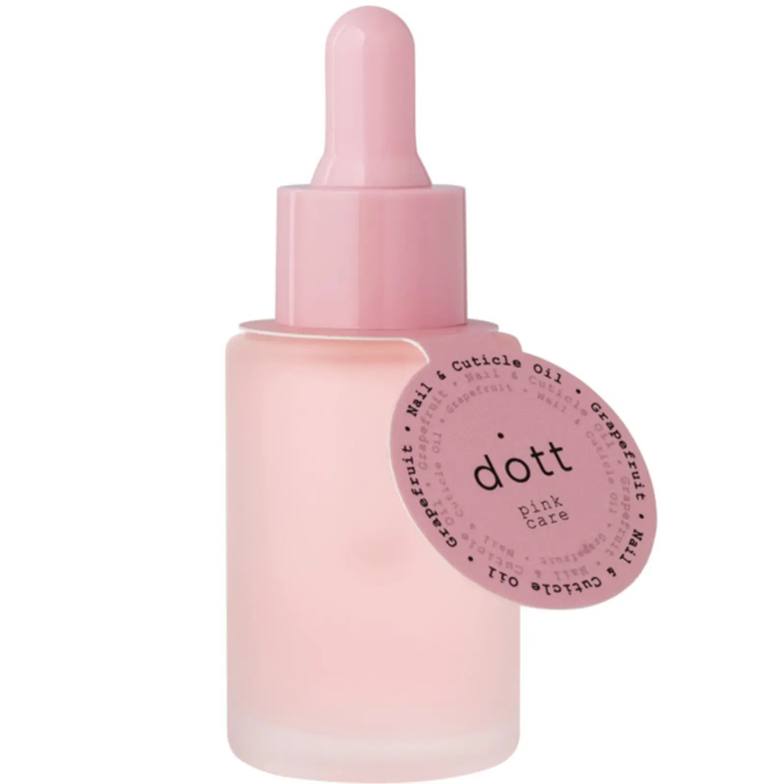 Олія для кутикули та нігтів Dott Pink Care грейпфрут 30 мл - фото 1