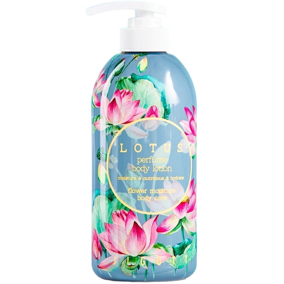 Лосьон для тела Jigott Лотос Lotus Perfume Body Lotion, 500 мл (282133) - фото 1