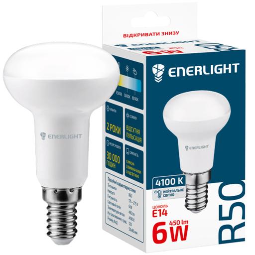 Світлодіодна лампа Enerlight R50, 6W, 4100K, E14 (R50E146SMDNFR) - фото 2