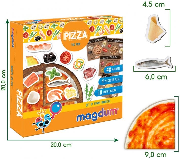 Магнитная игра Magdum Пицца (ML4031-27 EN) - фото 2