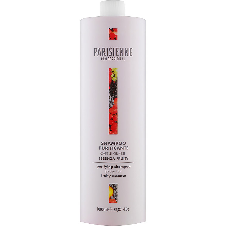 Шампунь для волос Parisienne Italia Purifying Shampoo Greasy Hair Fruity Essence с фруктовой эссенцией 1 л - фото 1