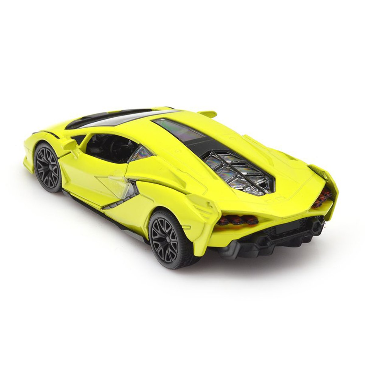 Автомодель TechnoDrive Lamborghini Sian, 1:32, желтая (250346U) - фото 3