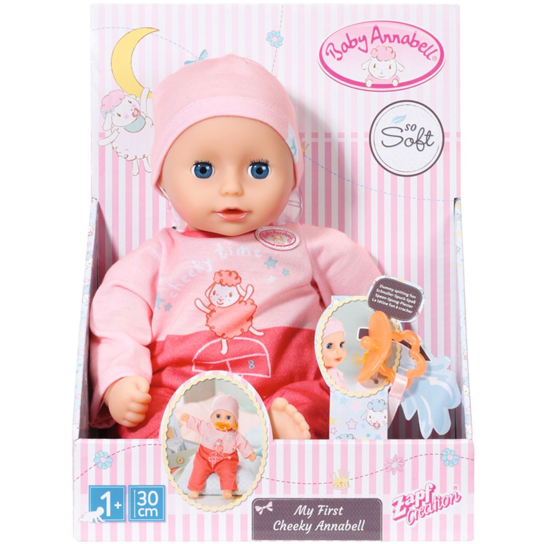 Интерактивная кукла Baby Born Annabell My first baby Забавная малышка 30 см (703304) - фото 2