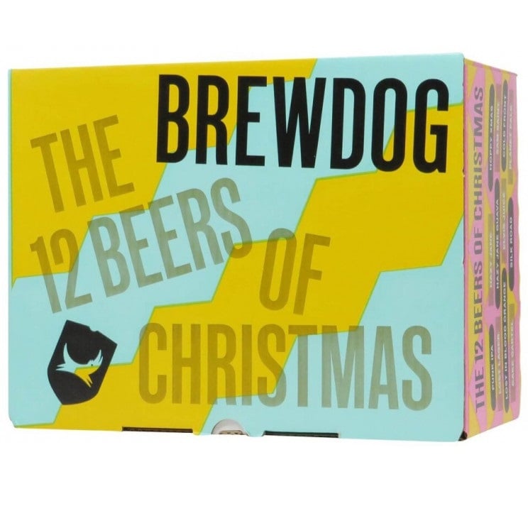 Пиво BrewDog Twelve Beers Of Christmas, ж/б, 3,96 л (12 шт. по 0,33 л) (882277) - фото 1