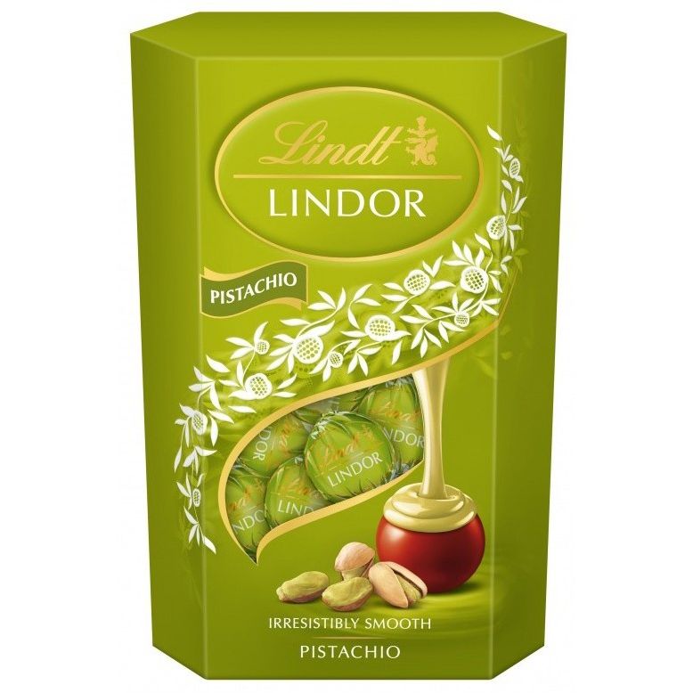 Конфеты Lindt Lindor с фисташкой 200 г - фото 1