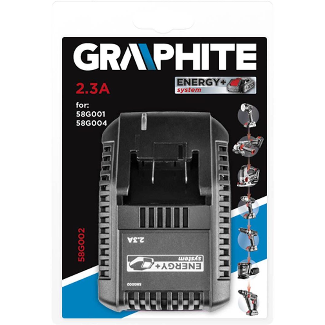 Зарядное устройство Graphite для Energy+ 18В 2.3А/час (58G002) - фото 11