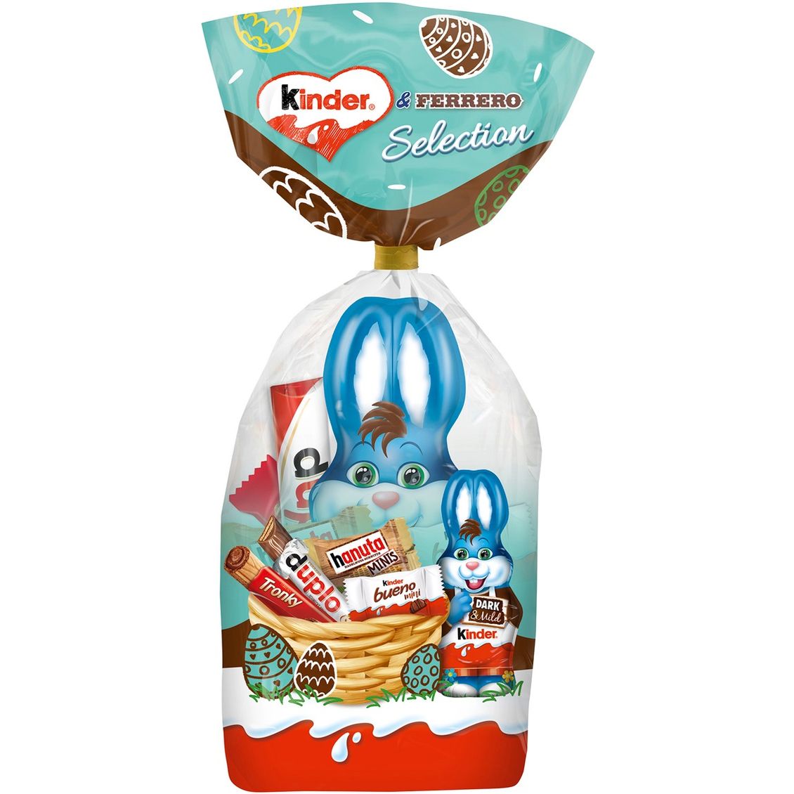 Набір цукерок Kinder And Ferrero Mix Easter Bag 199 г - фото 1